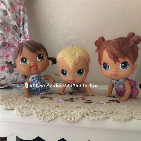 Original 2pcs/lot Wholesale Price 16cm -17cm Cute Baby Doll children's Birthday Gift toys Lovely Doll Free Shipping
Original 2pcs/lot Wholesale Price 16cm -17cm Cute Baby Doll children's Birthday Gift toys Lovely Doll Free Shipping