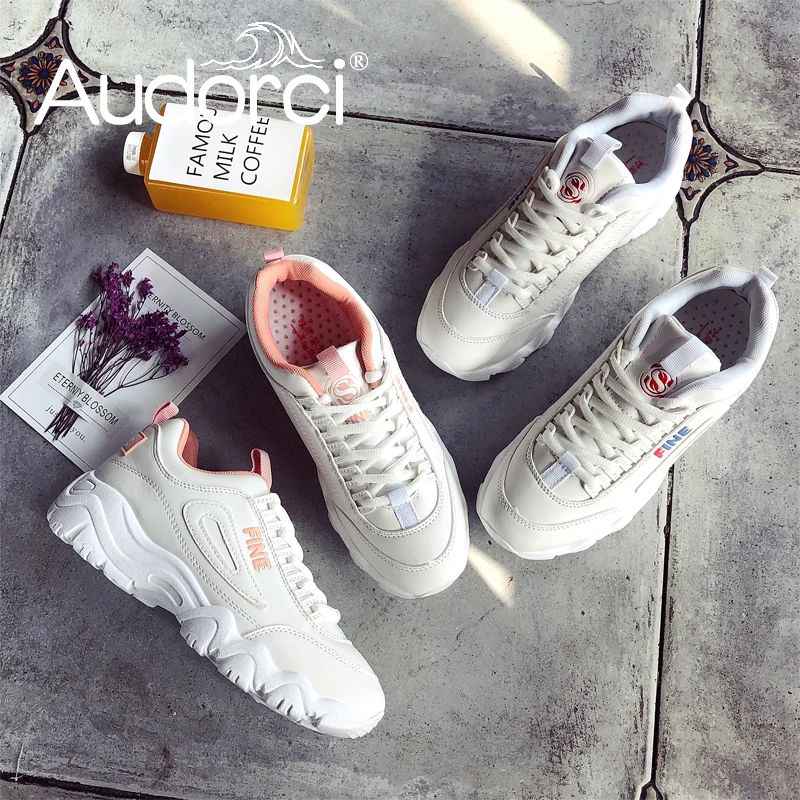 Audorci 2018 Spring Fashion Brand Casual Shoes Flats Women Platform Shoe Comfortable Breathable Woman Sneakers Size 35-40 
Audorci 2018 Spring Fashion Brand Casual Shoes Flats Women Platform Shoe Comfortable Breathable Woman Sneakers Size 35-40
