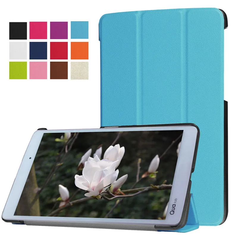 Tri-fold Qua Tab Px Leather Stand Case Protective Shell for Kyocera Qua Tab Px 8.0-inch Ultra Slim PU Leather Stand Case
Tri-fold Qua Tab Px Leather Stand Case Protective Shell for Kyocera Qua Tab Px 8.0-inch Ultra Slim PU Leather Stand Case