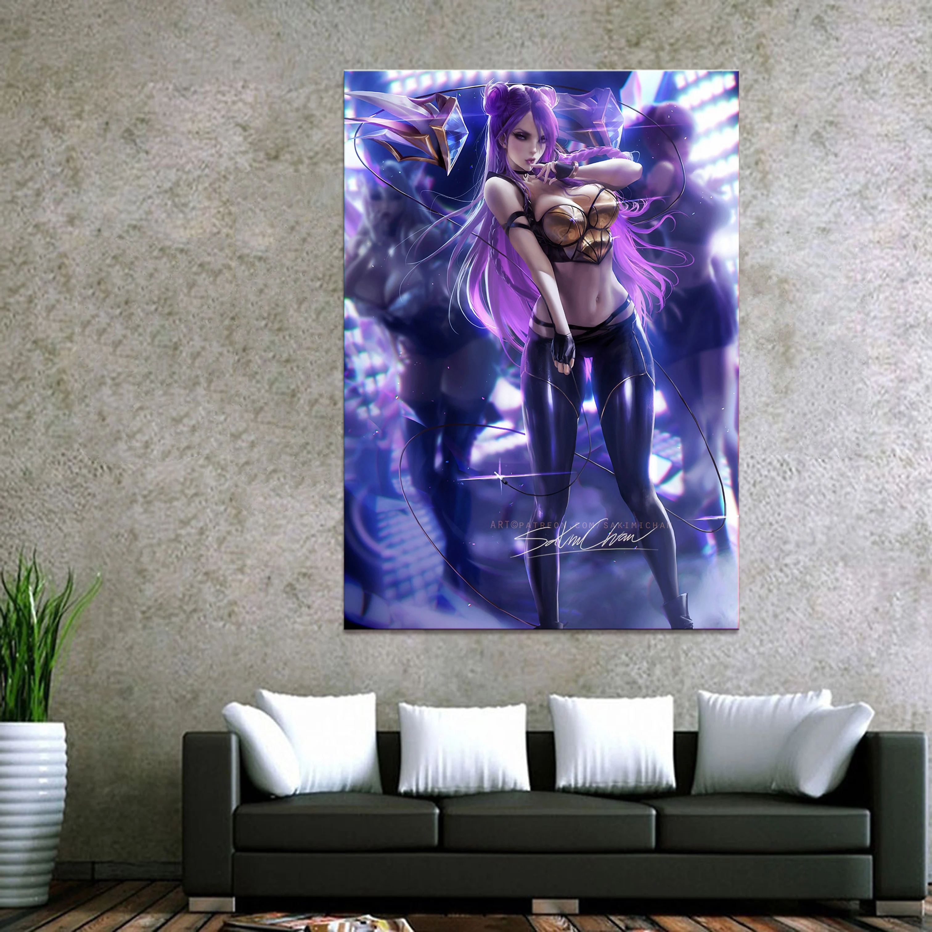 Home Decor Canvas League of Legends LOL Game 1 Piece Sexy Kaisa KDA Poster Prints Picture Wall Decoration Painting Wholesale
Home Decor Canvas League of Legends LOL Game 1 Piece Sexy Kaisa KDA Poster Prints Picture Wall Decoration Painting Wholesale