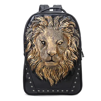 2017 Fashion Lion Black Men Bucket Backpack School Shoulder Cluch Bag Design Brand Women Ladies Laptop Schoolbag for Teenagers
2017 Fashion Lion Black Men Bucket Backpack School Shoulder Cluch Bag Design Brand Women Ladies Laptop Schoolbag for Teenagers