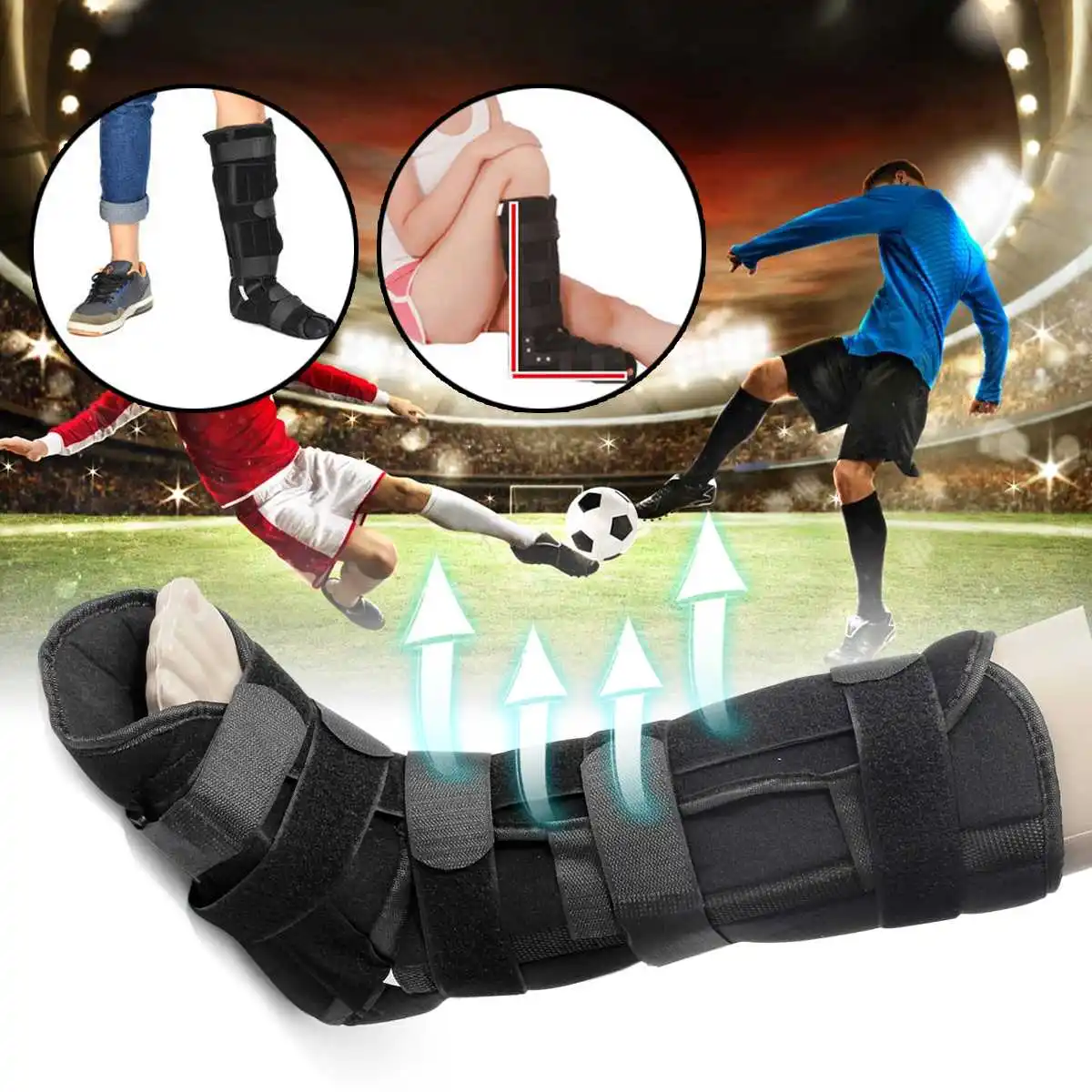 Adjustable Ankle Support Brace Walking Foot Boot Sprain Support Walker Braces Supports Treatment Ankle Fractures Rehabilitation
Adjustable Ankle Support Brace Walking Foot Boot Sprain Support Walker Braces Supports Treatment Ankle Fractures Rehabilitation