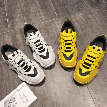 Spring trend thick-bottomed muffin bottom color matching old shoes women comfortable lightweight running shoes
Spring trend thick-bottomed muffin bottom color matching old shoes women comfortable lightweight running shoes