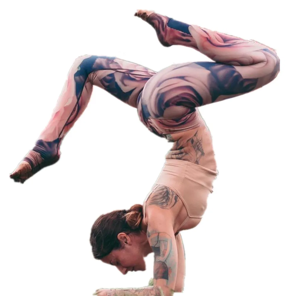 KARYZON Printing Large Size Nine Pants Running Tight Yoga Women Sports Legging Fitness Fast Drying Abstract Painting Gym Tights 
KARYZON Printing Large Size Nine Pants Running Tight Yoga Women Sports Legging Fitness Fast Drying Abstract Painting Gym Tights