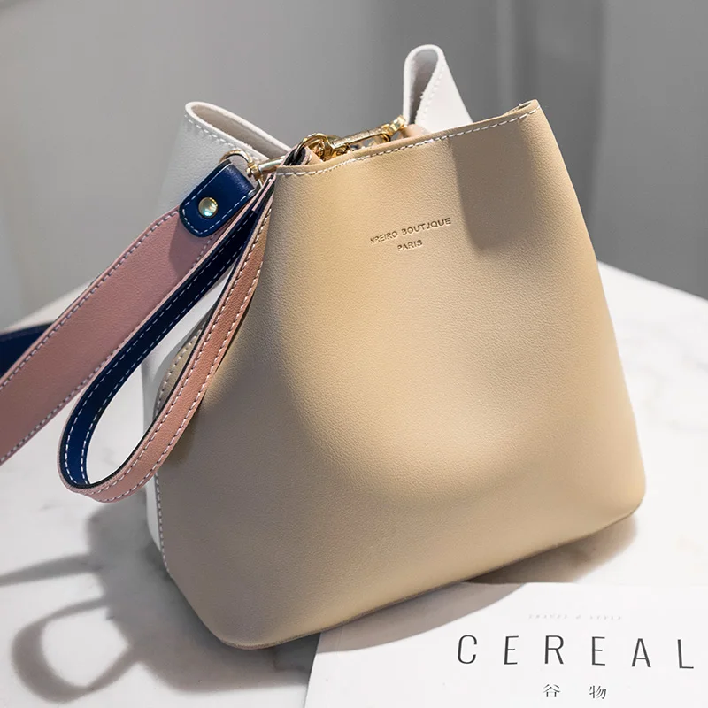 Spring Small Cute Wild Version of the Bucket Shoulder small flap Crossbody Bag New Trend Women Contrast Color vintage Handbags
Spring Small Cute Wild Version of the Bucket Shoulder small flap Crossbody Bag New Trend Women Contrast Color vintage Handbags