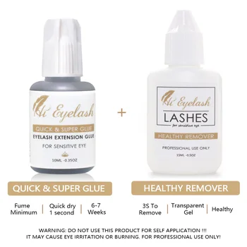 10ML Hieyelash1s Fast Drying Professional Eyelash Extension Super Glue and 15Ml Eyelash Extension Remover Glue Adhesive Kit
10ML Hieyelash1s Fast Drying Professional Eyelash Extension Super Glue and 15Ml Eyelash Extension Remover Glue Adhesive Kit