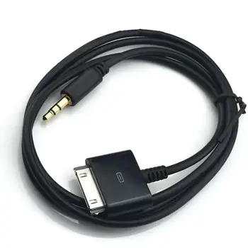 30 Pin Dock Connector Male to 3.5mm Male Jack Car Stereo Auxiliary AUX Line Out Audio Cable Lead for Apple iPod iPhone iPad
30 Pin Dock Connector Male to 3.5mm Male Jack Car Stereo Auxiliary AUX Line Out Audio Cable Lead for Apple iPod iPhone iPad