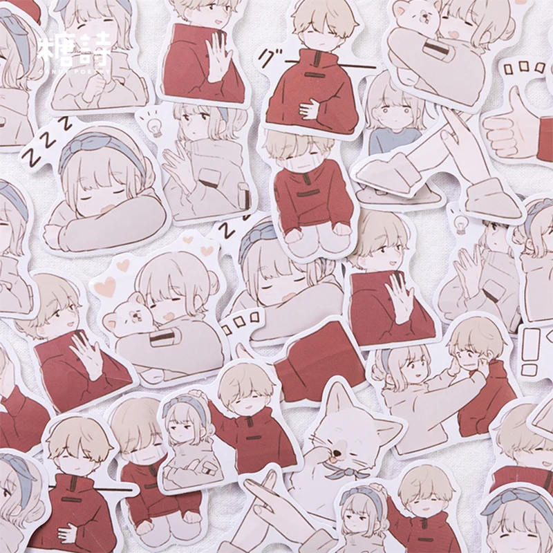 45 pcs/lot Tangshi Happy girl in love student paper sticker decoration stickers DIY ablum diary scrapbooking label sticker
45 pcs/lot Tangshi Happy girl in love student paper sticker decoration stickers DIY ablum diary scrapbooking label sticker