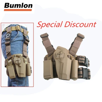 CQC Pistol M9 Gun Drop Right Leg Holster Airsoft Pouch Handgun M9 M92 96 Hunting Accessories For Outdoor Tactical Airsoft
CQC Pistol M9 Gun Drop Right Leg Holster Airsoft Pouch Handgun M9 M92 96 Hunting Accessories For Outdoor Tactical Airsoft