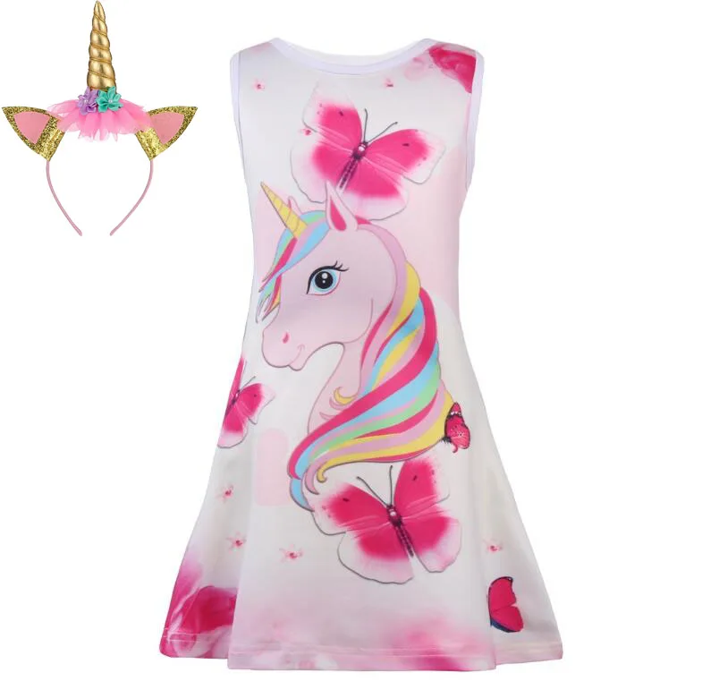 Anna Elsa Dress for Kids Children Girls Unicorn Party Princess Dress Costume Summer Girls Dress
Anna Elsa Dress for Kids Children Girls Unicorn Party Princess Dress Costume Summer Girls Dress