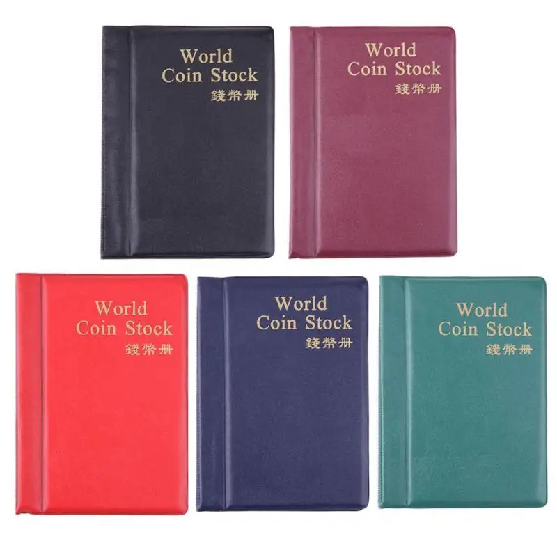 DIY PVC Coin Album Holders Collection Book Pockets Storage 10 Pages 120 Pockets Coin Collection Album Holder Storage Colorful
DIY PVC Coin Album Holders Collection Book Pockets Storage 10 Pages 120 Pockets Coin Collection Album Holder Storage Colorful