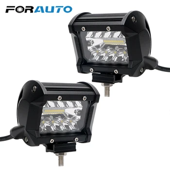 Work Light For Tractor Boat offroad Super Bright Car-styling Car Light 2Pcs/set Off Road DC12V 24V 4" LED Light Bar
Work Light For Tractor Boat offroad Super Bright Car-styling Car Light 2Pcs/set Off Road DC12V 24V 4" LED Light Bar