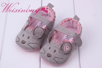 New 2017 Cute soft Little mouse princess baby shoes for girl and boy baby shoes First Walkers
New 2017 Cute soft Little mouse princess baby shoes for girl and boy baby shoes First Walkers