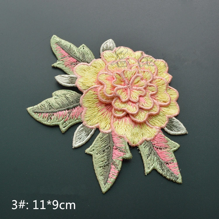 Retail 3D Lace Applique Patches Embroidered Floral Flower Motif Venise Sew On Sticker for Craft Clothes Accessories
Retail 3D Lace Applique Patches Embroidered Floral Flower Motif Venise Sew On Sticker for Craft Clothes Accessories