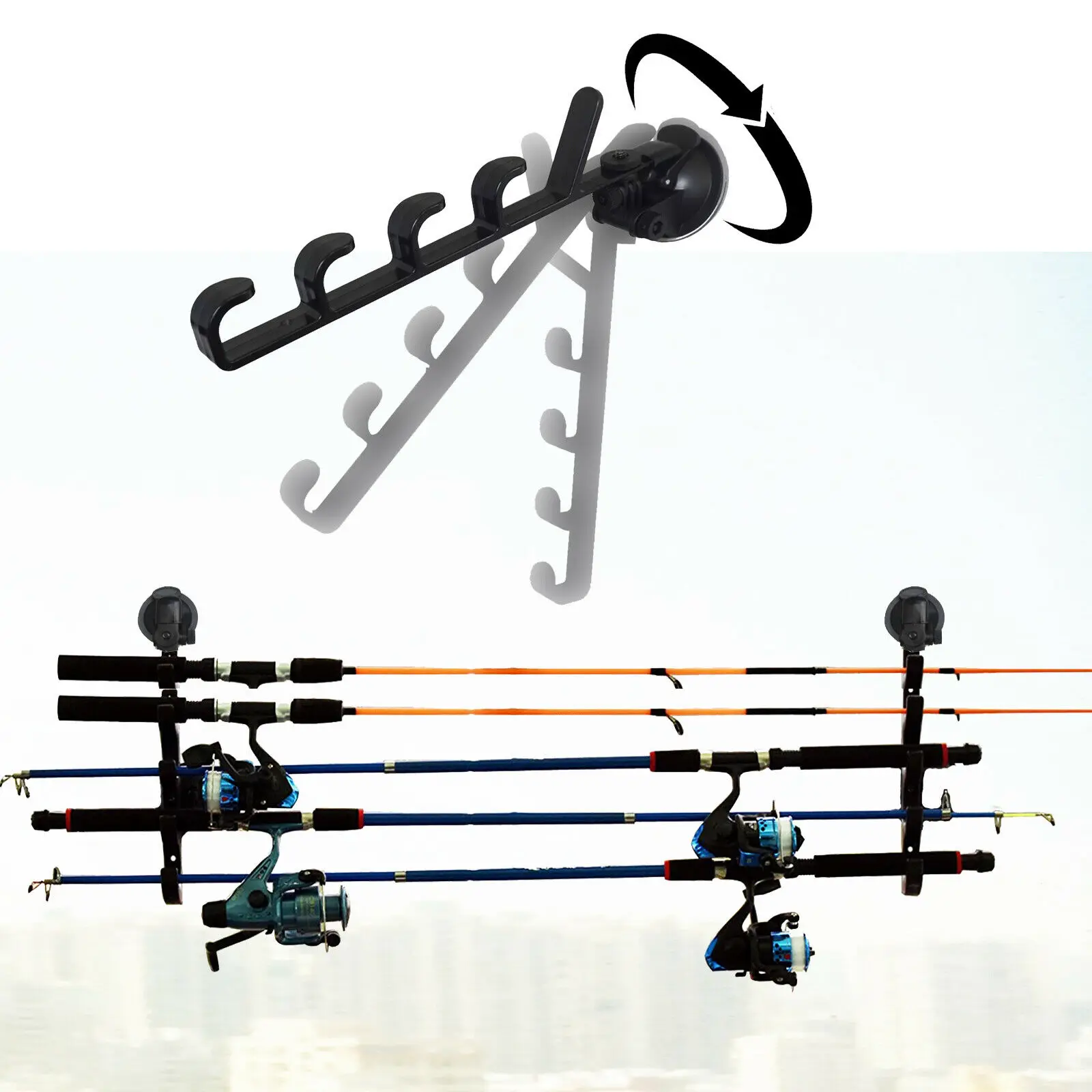 Car/Truck/SUV Strong Suction Cup Fishing Rod Holders One Pair – EASY INSTALL
Car/Truck/SUV Strong Suction Cup Fishing Rod Holders One Pair – EASY INSTALL