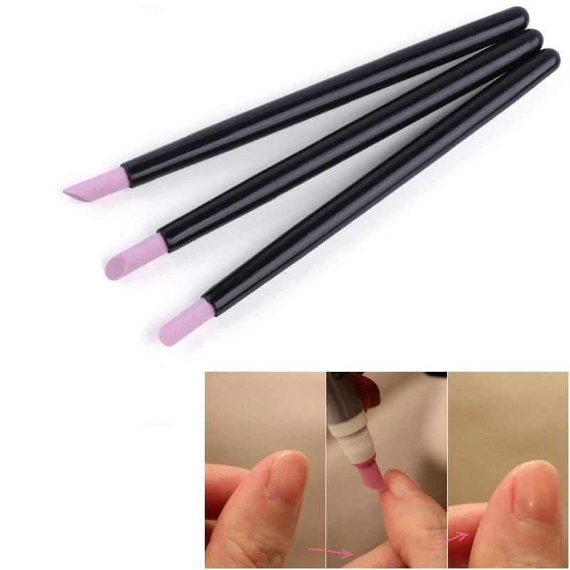 1pc Quartz Stone Nail file nail grinding pen Cuticle Care Repair Scrub Remover Manicure Tool Stick Pen Remover Nail Art Pusher
1pc Quartz Stone Nail file nail grinding pen Cuticle Care Repair Scrub Remover Manicure Tool Stick Pen Remover Nail Art Pusher