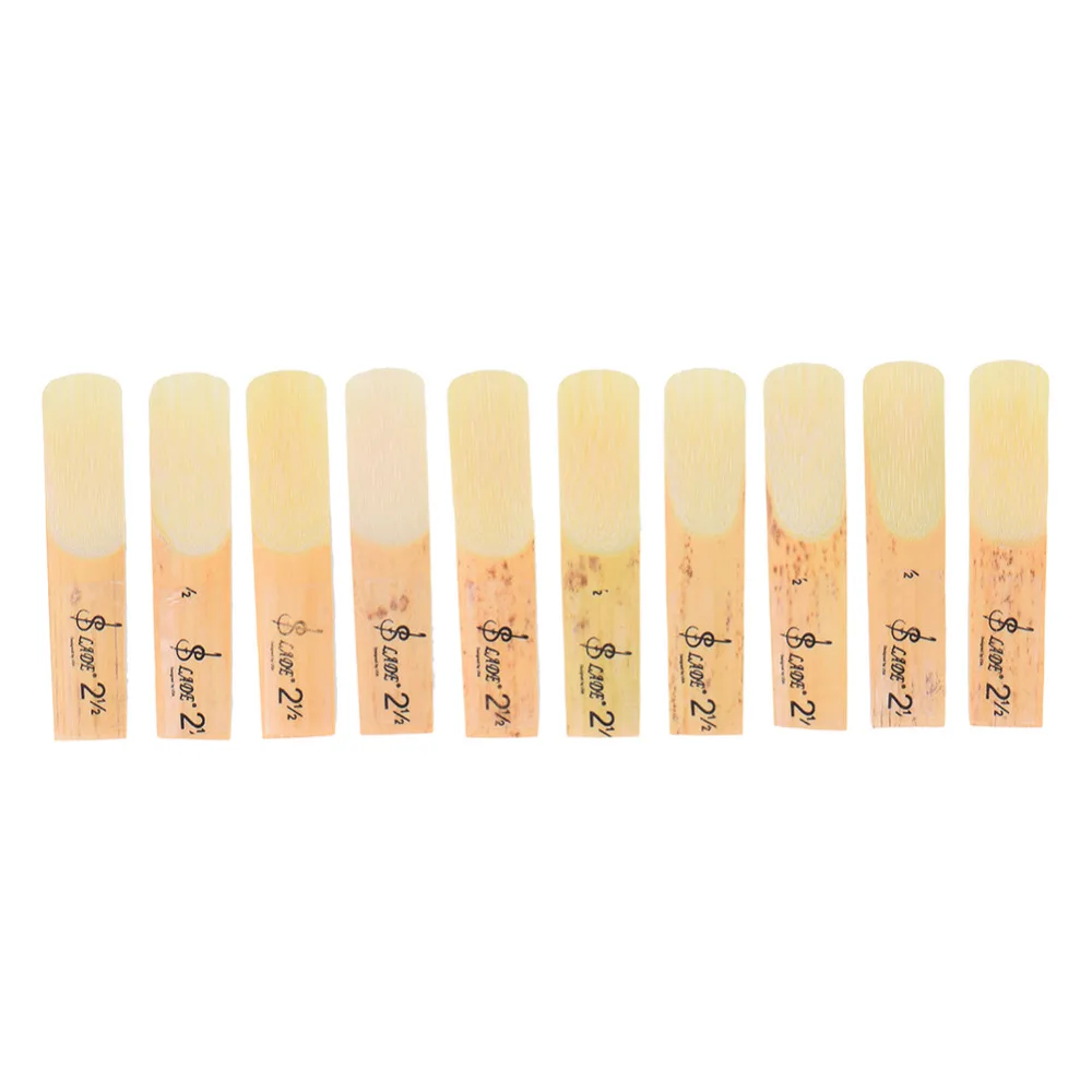 SLADE Natural Color Use Reed Made Clarinet whistle 10pcs ( 1 Set ) Soprano Saxophone Reeds Support Wholesale With Big Discount
SLADE Natural Color Use Reed Made Clarinet whistle 10pcs ( 1 Set ) Soprano Saxophone Reeds Support Wholesale With Big Discount