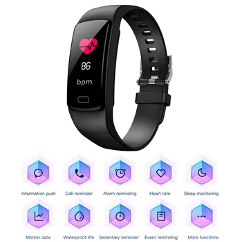 Y9 Smart Bracelet Sport Wristband Heart Rate Monitor Watch Activity Fitness Tracker Smart Watch Bluetooth Wristband
Y9 Smart Bracelet Sport Wristband Heart Rate Monitor Watch Activity Fitness Tracker Smart Watch Bluetooth Wristband