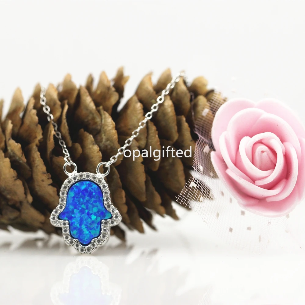 (1pc/lot)Free Shipping 11*13mm White/Blue/Pink Synthetic Hamsa Opal Necklace with CZ with 925 Sterling Silver O chain Necklace
(1pc/lot)Free Shipping 11*13mm White/Blue/Pink Synthetic Hamsa Opal Necklace with CZ with 925 Sterling Silver O chain Necklace