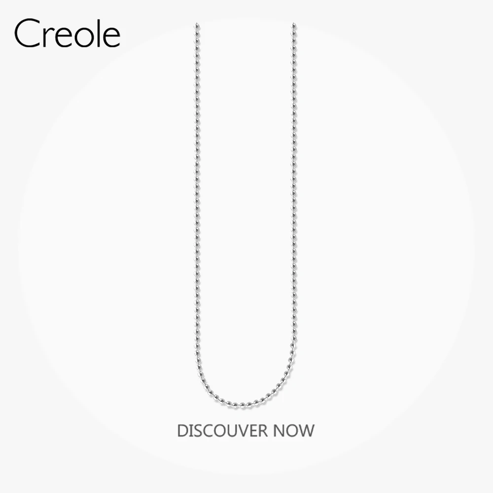 Ball Chain Unisex Necklace,2019 Summer Brand New 925 Sterling Silver Trendy Gift For Women Men
Ball Chain Unisex Necklace,2019 Summer Brand New 925 Sterling Silver Trendy Gift For Women Men