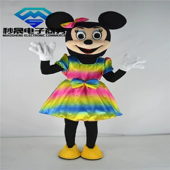 Rainbow Minnie Mascot Costume Adult Size cartoon characters happy factory direct sales
Rainbow Minnie Mascot Costume Adult Size cartoon characters happy factory direct sales