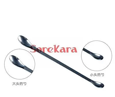 16cm Stainless Steel Medicinal Spoon Ladle Double-ended Experiment Pharmacy Lab Use
16cm Stainless Steel Medicinal Spoon Ladle Double-ended Experiment Pharmacy Lab Use