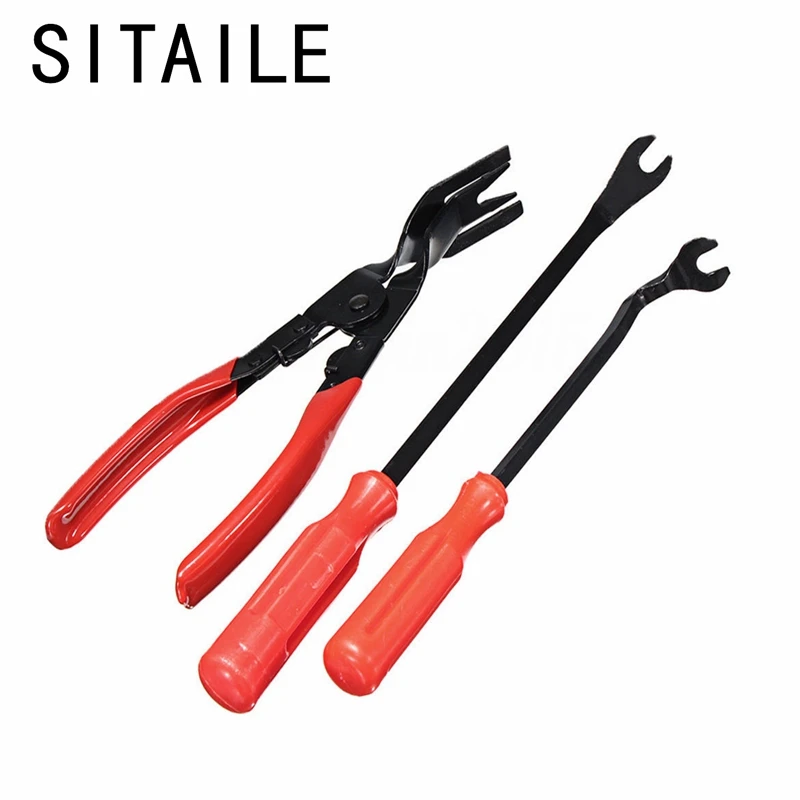 SITAILE Universal Car Panel Trim Upholstery Rivets Clip Puller Plier Fastener Remover Automotive Door Panel Trim Removal Tool
SITAILE Universal Car Panel Trim Upholstery Rivets Clip Puller Plier Fastener Remover Automotive Door Panel Trim Removal Tool