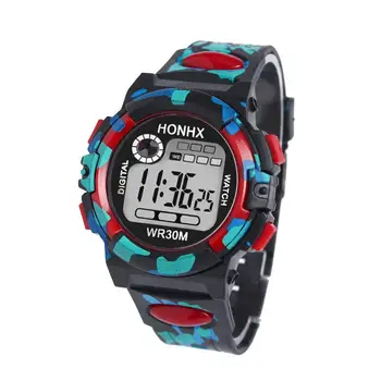 Honhx Multifunction Chidren Digital Watches Boys Girls Child Rubber Sports Electronic Wrist Watch Kids Led Date Clock Reloj #Zer
Honhx Multifunction Chidren Digital Watches Boys Girls Child Rubber Sports Electronic Wrist Watch Kids Led Date Clock Reloj #Zer