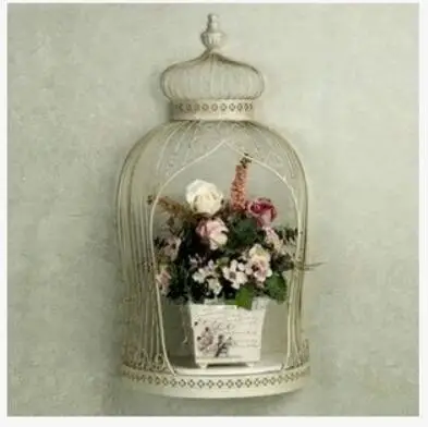 European-style iron retro bird cage background wall wall decoration home living room three-dimensional pendant storage racks
European-style iron retro bird cage background wall wall decoration home living room three-dimensional pendant storage racks