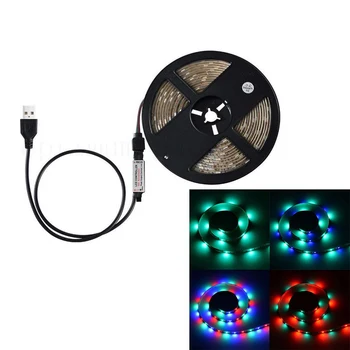 5V 50CM 1M 2M 3M 4M 5M USB Cable Power LED strip light lamp SMD 2835 Christmas desk Decor lamp tape For TV Background Lighting
5V 50CM 1M 2M 3M 4M 5M USB Cable Power LED strip light lamp SMD 2835 Christmas desk Decor lamp tape For TV Background Lighting
