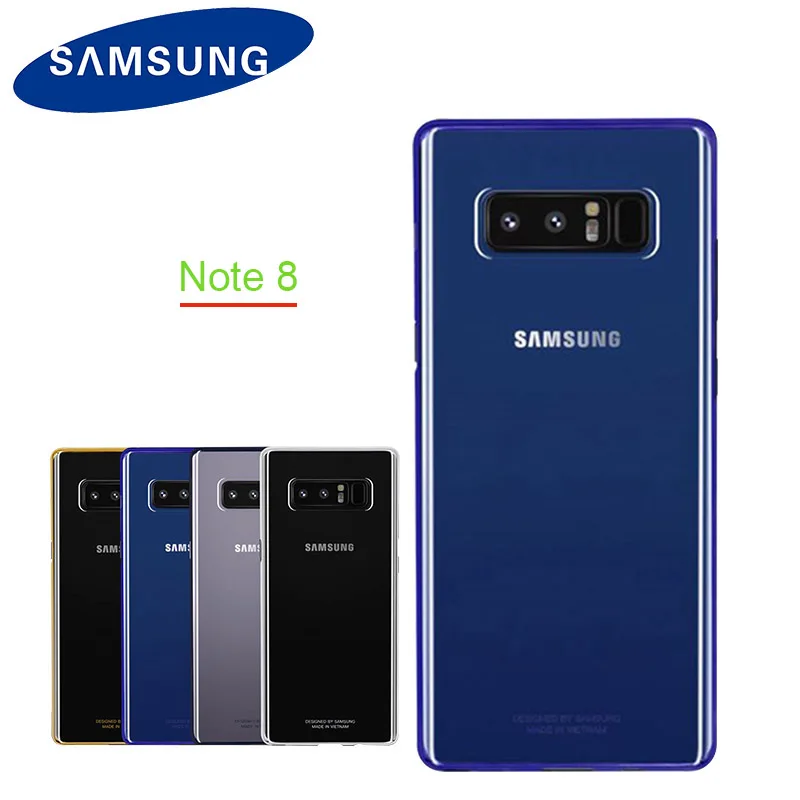 Samsung Original Transparent Clear Case for Galaxy Note 8 for N950 Clear Cover 360 Degree Protection Without Retail Package
Samsung Original Transparent Clear Case for Galaxy Note 8 for N950 Clear Cover 360 Degree Protection Without Retail Package