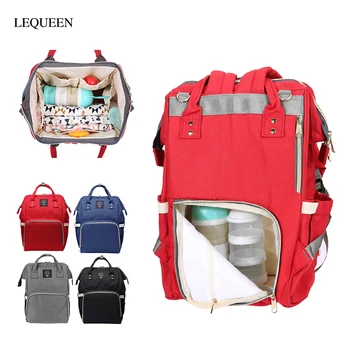 LEQUEEN Fashion Mummy Maternity Nappy Bag Large Capacity Baby Diaper Bag Travel Backpack Desinger Nursing Bag for Baby Care
LEQUEEN Fashion Mummy Maternity Nappy Bag Large Capacity Baby Diaper Bag Travel Backpack Desinger Nursing Bag for Baby Care