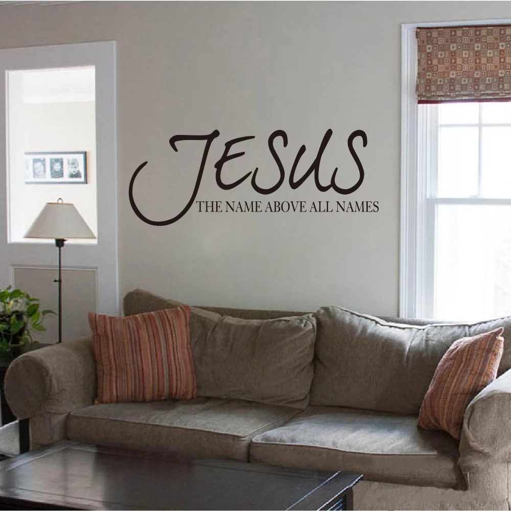 Quote Wall Sticker Jesus Name Above All Names Saying Living Room Bedroom Bible Verse Quote Wall Decal Vinyl Home Decor
Quote Wall Sticker Jesus Name Above All Names Saying Living Room Bedroom Bible Verse Quote Wall Decal Vinyl Home Decor