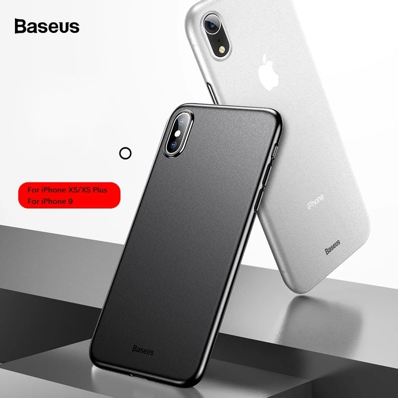 

BASEUS Brand Wing Series Case For iPhone XS / XS Max For iPhone XR Ultra-Slim Matte PP Back Phone Cover Anti-Yellowing Material