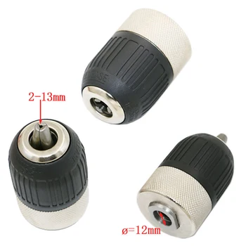 2-13mm SDS hammer three-jaw chuck drill rotary hammer keyless drill Chuck cap 1/2 "-20u NF mount
2-13mm SDS hammer three-jaw chuck drill rotary hammer keyless drill Chuck cap 1/2 "-20u NF mount