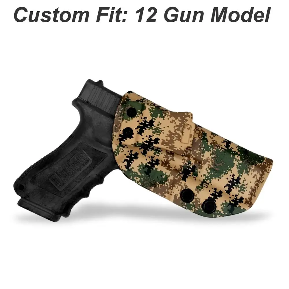 B.B.F Make MARPAT MARine PATtern IWB KYDEX Gun Holster For: Glock 19 17 23 26 28 43 P320 VP9 Inside Concealed Carry Pistol Case
B.B.F Make MARPAT MARine PATtern IWB KYDEX Gun Holster For: Glock 19 17 23 26 28 43 P320 VP9 Inside Concealed Carry Pistol Case
