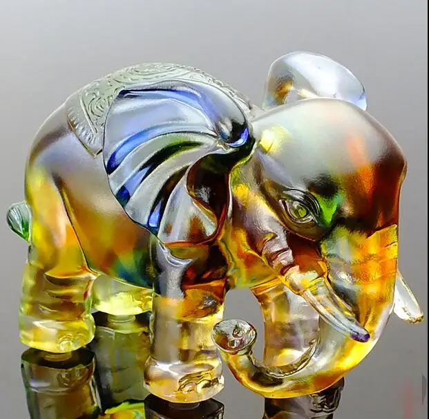 11.5cm Glass Feng Shui auspicious image home living room office table elephant decoration
11.5cm Glass Feng Shui auspicious image home living room office table elephant decoration