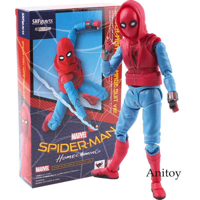 juguetes de spiderman home cómic