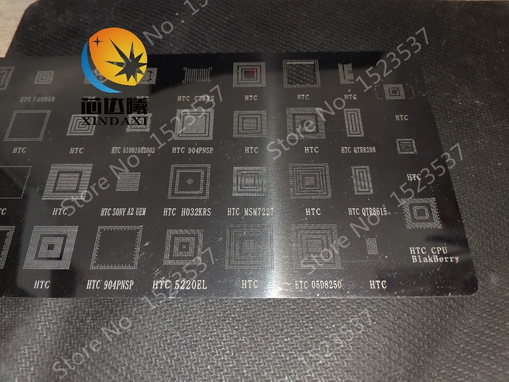 1PCS/LOT XINDAXI A00 tin network for HTC Rework Reballing Stencils A01 PMB6830 A02 PMB9933 A06 P6 wifi A07 Hi6361GFC
1PCS/LOT XINDAXI A00 tin network for HTC Rework Reballing Stencils A01 PMB6830 A02 PMB9933 A06 P6 wifi A07 Hi6361GFC