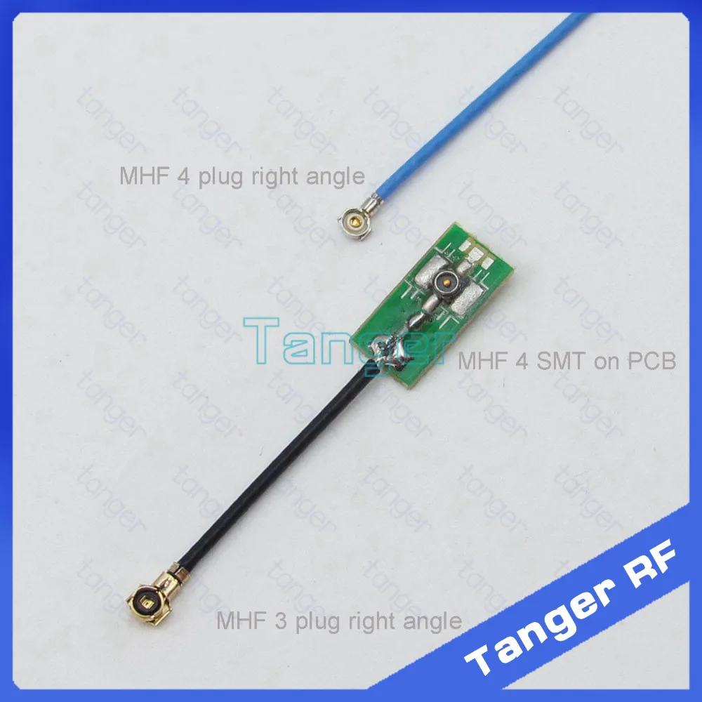 HOT! IPX IPEX MHF4 female socket on PCB to MHF3 plug right angle connector 0.81mm Coaxial Jumper cable 8cm 3inch for Wifi Router
HOT! IPX IPEX MHF4 female socket on PCB to MHF3 plug right angle connector 0.81mm Coaxial Jumper cable 8cm 3inch for Wifi Router