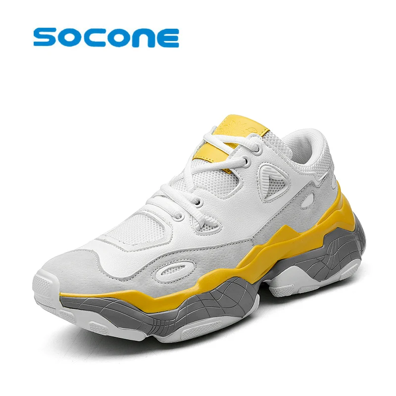 New Men's Sports Shoes Trend Light Breathable Adult Running Shoes Brand Lace-up Non-slip Mesh Round Cross Straps Flat Sneakers
New Men's Sports Shoes Trend Light Breathable Adult Running Shoes Brand Lace-up Non-slip Mesh Round Cross Straps Flat Sneakers