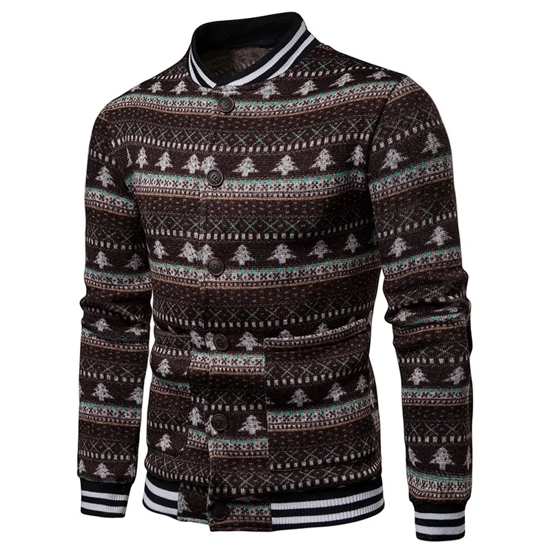 NEGIZBER 2019 Autumn and Winter New Men's Sweater Fashion Christmas Tree Decoration Striped Sweater Loose Long-sleeved Sweater
NEGIZBER 2019 Autumn and Winter New Men's Sweater Fashion Christmas Tree Decoration Striped Sweater Loose Long-sleeved Sweater