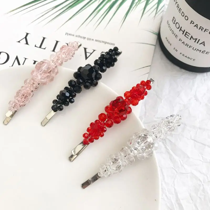Women Girls Metal Alloy One Word Hair Clips Irregular Three Flower Imitation Crystal Bobby Pins DIY Styling Side Bangs Barrettes
Women Girls Metal Alloy One Word Hair Clips Irregular Three Flower Imitation Crystal Bobby Pins DIY Styling Side Bangs Barrettes