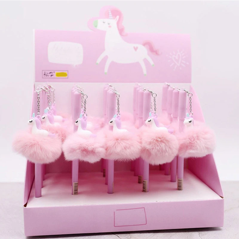 1pc Cute Unicorn Plush Toys Gel Pen For Children Kids Girls Pen With Stuffed Animals Plush Soft Ball Pendant School Supply Gift
1pc Cute Unicorn Plush Toys Gel Pen For Children Kids Girls Pen With Stuffed Animals Plush Soft Ball Pendant School Supply Gift