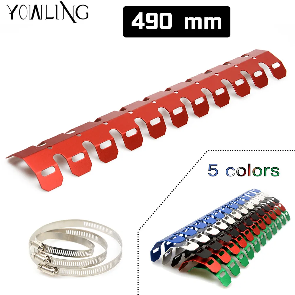 YOWLING Exhaust Pipe Guard Protector Heat Shield For HONDA CR CRF SL XR CRM 80 85 125 150 230 250 400 450 650 1000 R X AR M L
YOWLING Exhaust Pipe Guard Protector Heat Shield For HONDA CR CRF SL XR CRM 80 85 125 150 230 250 400 450 650 1000 R X AR M L