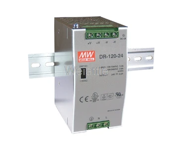 12V 24V 48V MEAN WELL original 2.5A 5A 10A 12V 120W Single Output Industrial DIN Rail Power Supply DR-120-12 DR-120-24 DR-120-48
12V 24V 48V MEAN WELL original 2.5A 5A 10A 12V 120W Single Output Industrial DIN Rail Power Supply DR-120-12 DR-120-24 DR-120-48