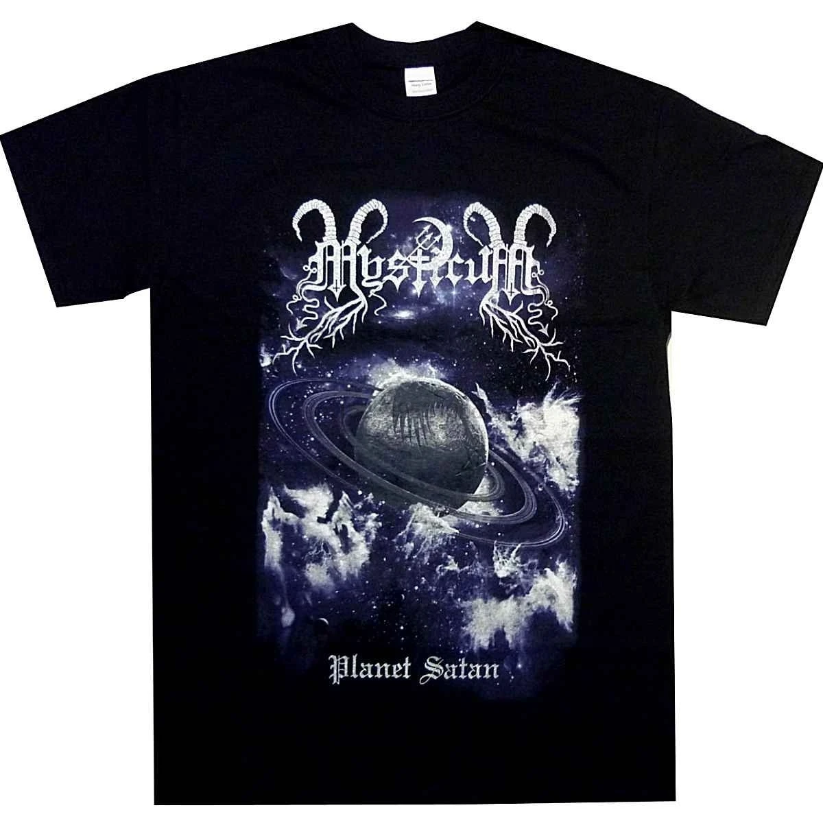 Mysticum Planet Satan Shirt S-3XL Official T Shirt Black Metal T-Shirt New Short Sleeve Funny Print Top Tee PLUS SIZE
Mysticum Planet Satan Shirt S-3XL Official T Shirt Black Metal T-Shirt New Short Sleeve Funny Print Top Tee PLUS SIZE