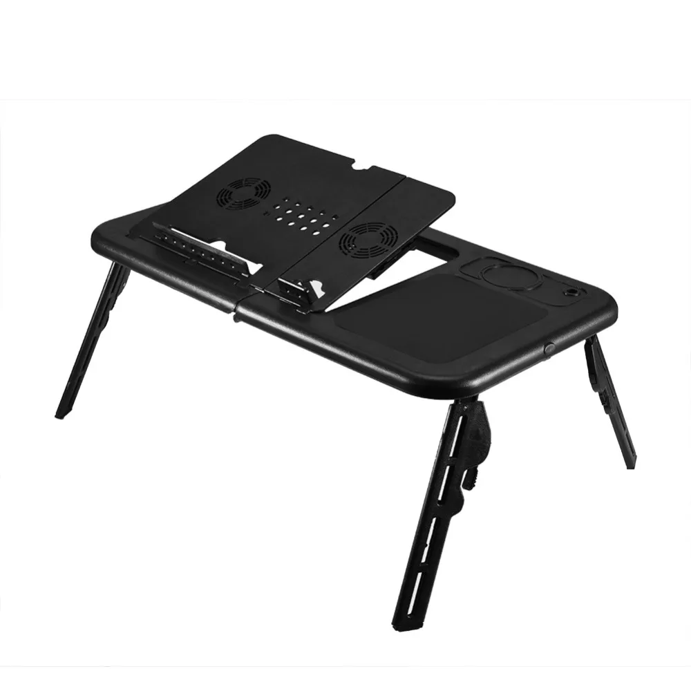 Adjustable Laptop Desk Foldable Table e-Table Bed with USB Cooling Fans Stand Tools Accessory
Adjustable Laptop Desk Foldable Table e-Table Bed with USB Cooling Fans Stand Tools Accessory