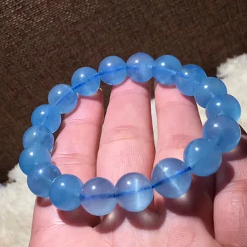 11mm Natural Aquamarine Bracelet Cat Eye Effect Stone Chains Women Men Party Gift Stretch Crystal Round Beads Bracelet Jewelry
11mm Natural Aquamarine Bracelet Cat Eye Effect Stone Chains Women Men Party Gift Stretch Crystal Round Beads Bracelet Jewelry