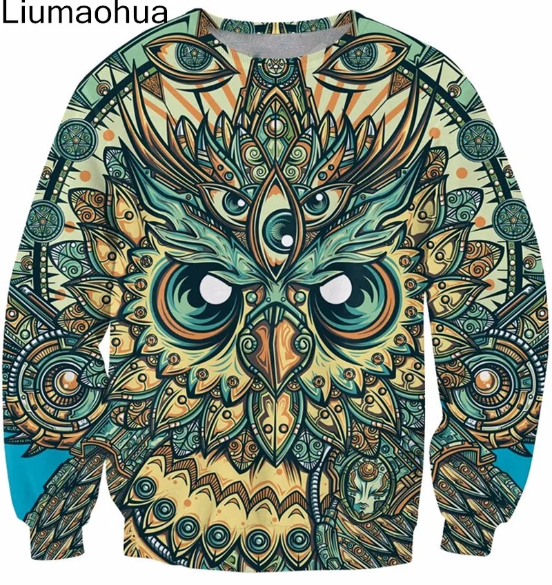 Liumaohua New Fashion Men/Women Sweatshirts religion god owl of dreams 3D Print Sweatshirt clothing pullover Tops
Liumaohua New Fashion Men/Women Sweatshirts religion god owl of dreams 3D Print Sweatshirt clothing pullover Tops